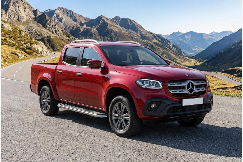 Mercedes X class 2017-2020 Praguri Laterale Maydos V1 (2 buc, Aluminiu) Image