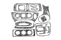 Renault Megane I 1996-2004 Decoratiuni bord 1999-2003 (Meric, Turcia) foto 7
