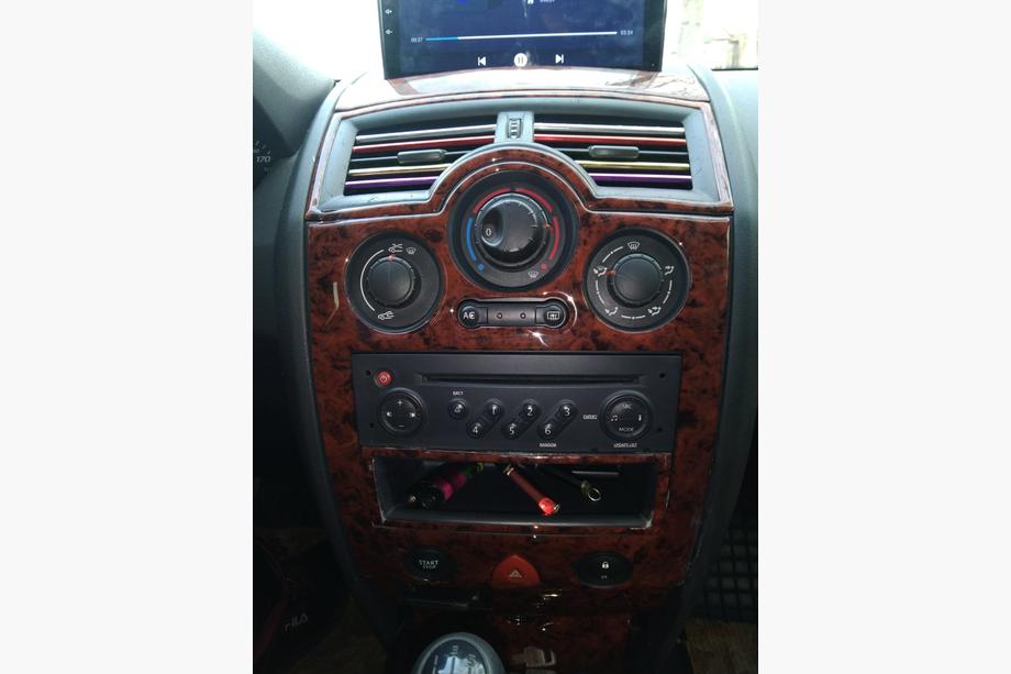 Renault Megane II 2004-2009 Kit ornamente bord 17 piese (Meric, Turcia) Lemn Foto 2
