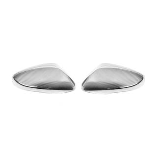 Capace oglinzi cu decupaj pentru semnal (2 buc, inox) foto 2