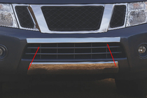 Nissan Pathfinder R51 2005-2014 Protectie bara fata inox foto 1
