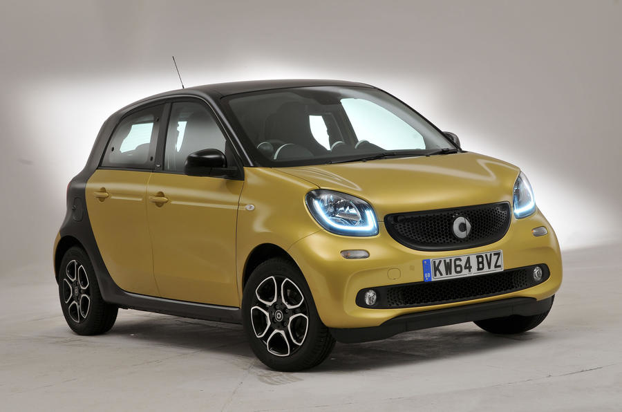 Review compact hatchback cu cinci uși the Smart Forfour