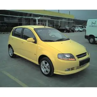 Praguri laterale (grunduite pentru vopsire) Chevrolet Aveo T200 2002-2008 foto 2