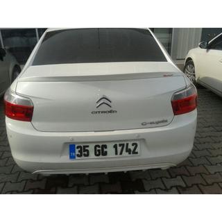 Spoiler Meliset (grund pentru vopsire) Citroen C-Elysee 2013-2022 foto 2