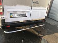 Mercedes Sprinter W901/902/903/904/905 1995–2006 Ornament portbagaj (2 piese, inox) foto 2