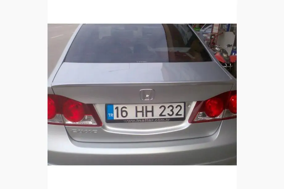 Honda Civic Sedan VIII 2006-2011 Spoiler Inche (grund pentru vopsire) Image