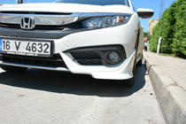 Honda Civic Sedan X 2016-2021 Colturi bara fata (pentru vopsire) foto 3