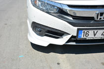 Honda Civic Sedan X 2016-2021 Colturi bara fata (pentru vopsire) foto 1