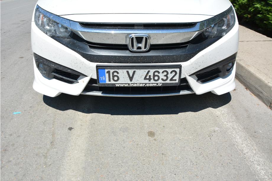 Honda Civic Sedan X 2016-2021 Colturi bara fata (pentru vopsire) Foto 2