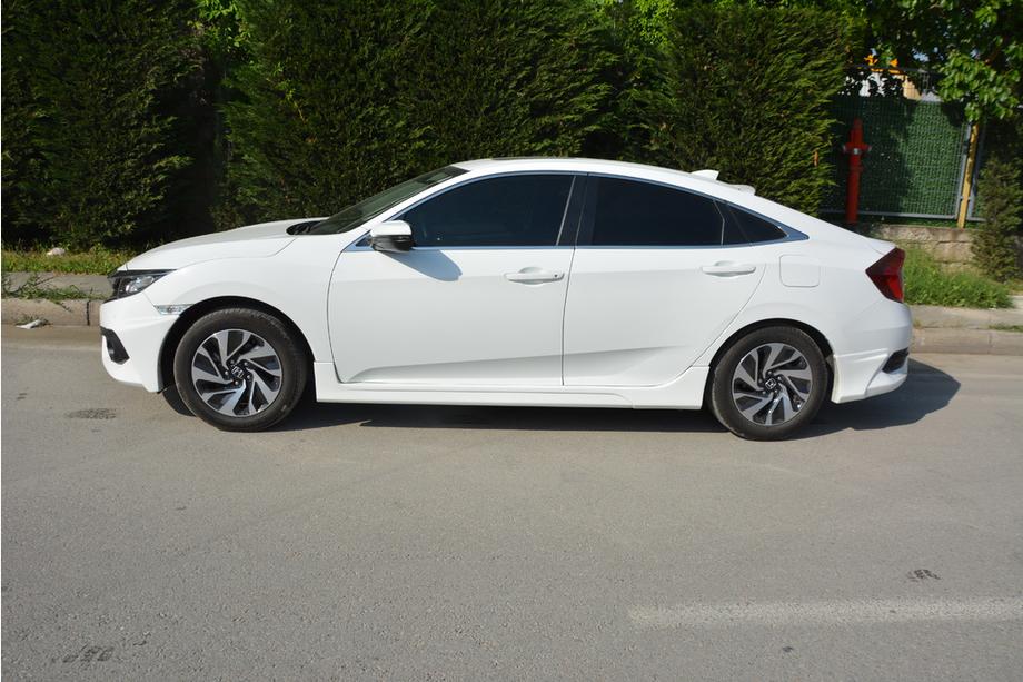 Honda Civic Sedan X 2016-2021 Praguri laterale (grunduite pentru vopsire) Foto 5