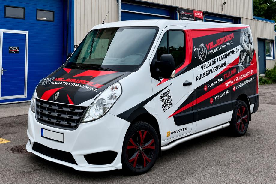 Renault Master 2011-2023 Bara fata AMG (lip, pregatit pentru vopsire) Image