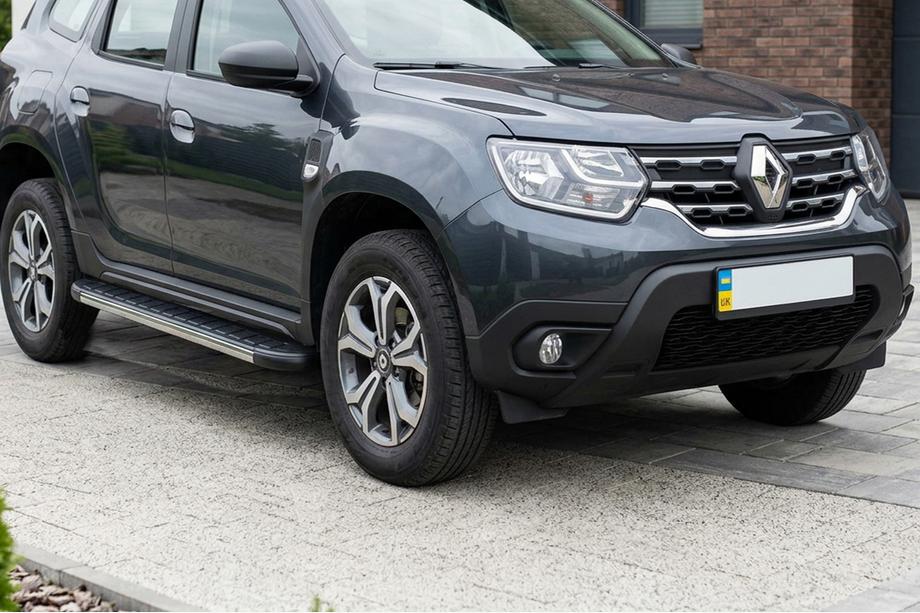 Dacia Duster 2018-2024 Praguri laterale DURU (2 buc, aluminiu) Image