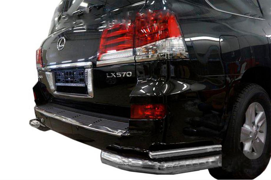 Lexus LX570/450d 2008-2022 Coltare spate duble (inox) Image