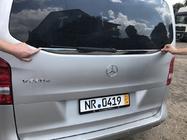 Mercedes Vito/V-class W447 2014- Ornament geam spate (geam mic) inox foto 5