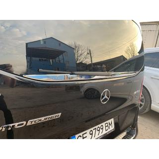Ornament geam spate (geam mic) inox Mercedes Vito/V-class W447 2014- foto 3