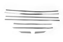 Peugeot 3008 2016-2023 Ornamente inferioare geamuri inox (8 buc) Carmos - Otel Inoxidabil Turcesc foto 2