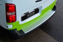 Toyota Proace 2016- Protectie bara spate OmsaLine inox foto 8