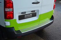 Peugeot Expert 2017- Protectie bara spate cu margine OmsaLine (inox) foto 8