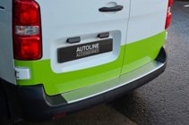 Citroen SpaceTourer 2016- Protectie bara spate OmsaLine inox foto 8