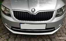 Skoda Octavia III A7 2013-2019 Protectie bara fata inox 13-17 foto 5