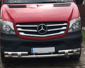Mercedes Sprinter W906 2006–2018 Bara frontala inferioara Shark (inox) 2013↗ foto 3