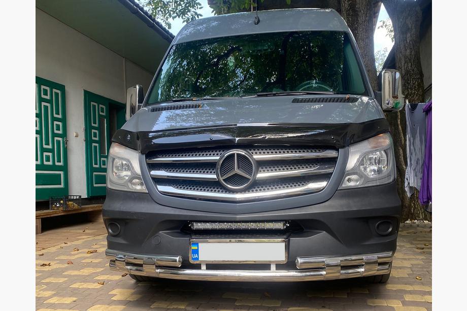 Mercedes Sprinter W906 2006–2018 Bara frontala inferioara Shark (inox) 2013↗ Image