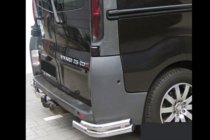 Opel Vivaro 2001–2015 Colturi spate AK003-dublu (inox) foto 1