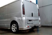 Opel Vivaro 2001–2015 Colturi spate AK003-dublu (inox) foto 3