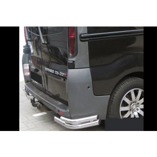 Colturi spate AK003-dublu (inox) Opel Vivaro 2001–2015 foto 1