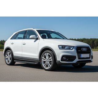 Praguri Laterale Tayga Black (2 buc, Aluminiu) foto 1
