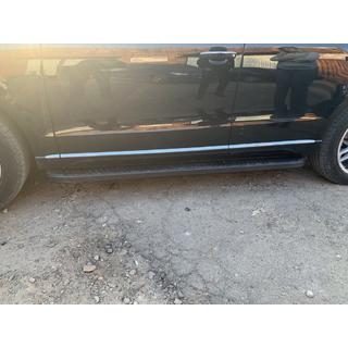 Praguri Laterale Tayga Black (2 buc, Aluminiu) foto 4