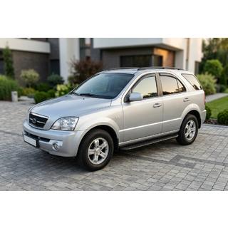 Praguri Laterale Tayga Black (2 buc, Aluminiu) Kia Sorento I BL 2002-2009 foto 1