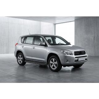 Praguri Laterale Tayga Black (2 buc, Aluminiu) Toyota Rav 4 2006-2013 foto 1