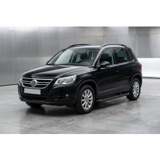 Praguri Laterale Tayga Black (2 buc, Aluminiu) foto 1