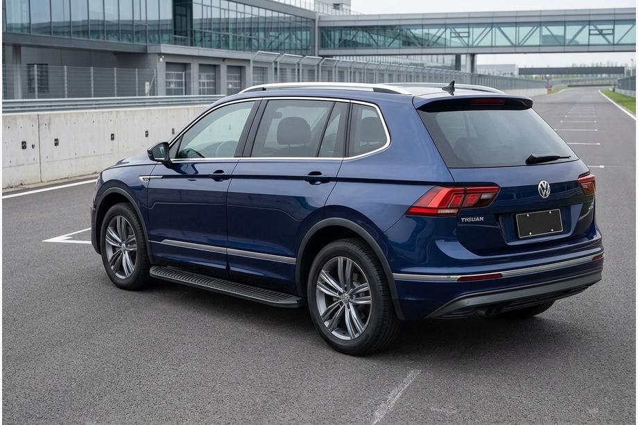 Volkswagen Tiguan 2016-2023 Praguri Laterale Tayga Black (2 buc, Aluminiu) Foto 1