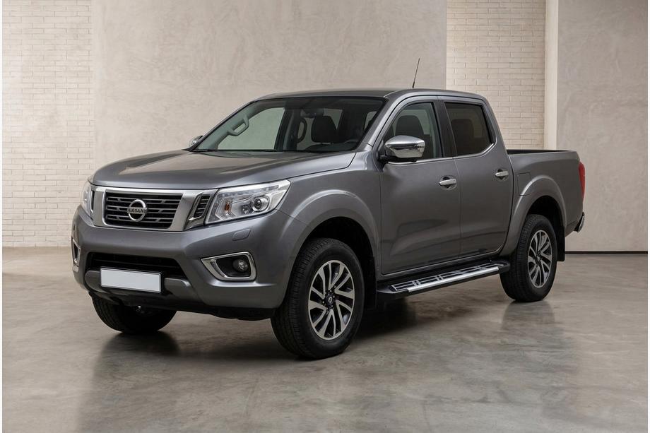 Nissan Navara/NP300 2016- Praguri Laterale Sunrise (2 buc, Aluminiu) Foto 1