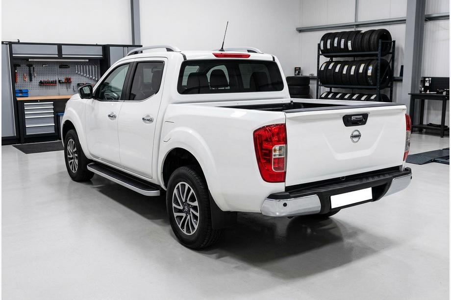 Nissan Navara/NP300 2016- Praguri Laterale Tayga Grey (2 buc, Aluminiu) Foto 1