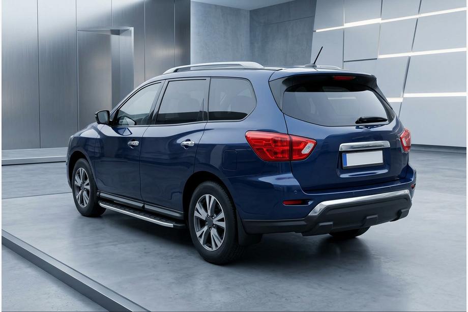 Nissan Pathfinder R52 2012-2021 Praguri Laterale Fullmond (2 buc, Aluminiu) Image