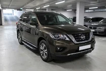 Nissan Pathfinder R52 2012-2021 Praguri Laterale RedLine V1 (2 buc, Aluminiu) foto 1