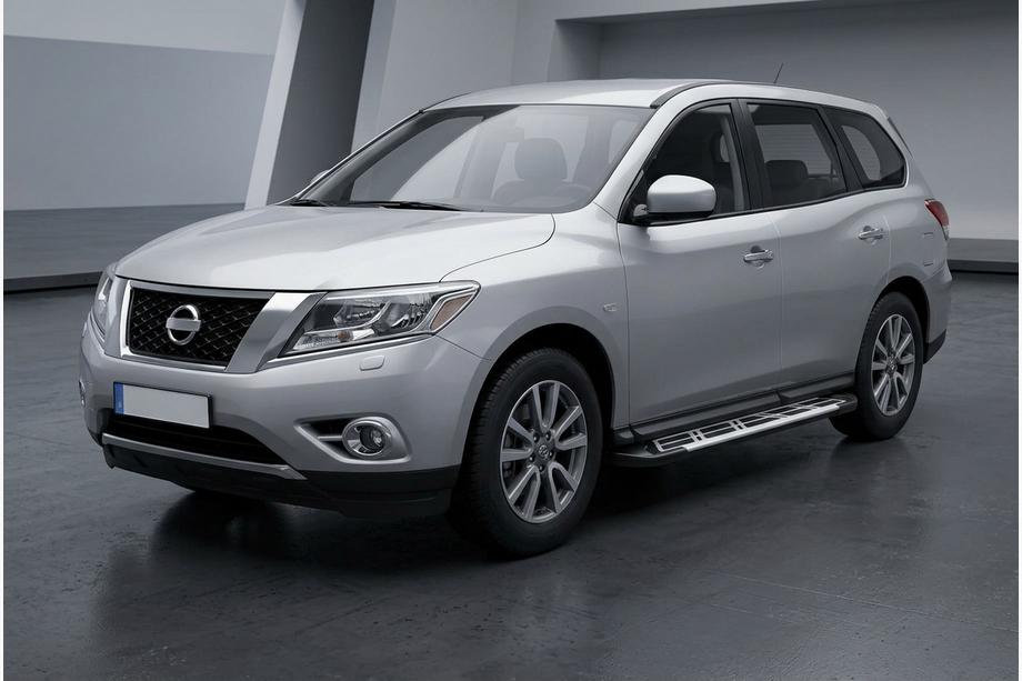 Nissan Pathfinder R52 2012-2021 Praguri Laterale Sunrise (2 buc, Aluminiu) Foto 1