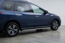 Nissan Pathfinder R52 2012-2021 Praguri Laterale Tayga Grey (2 buc, Aluminiu) foto 1