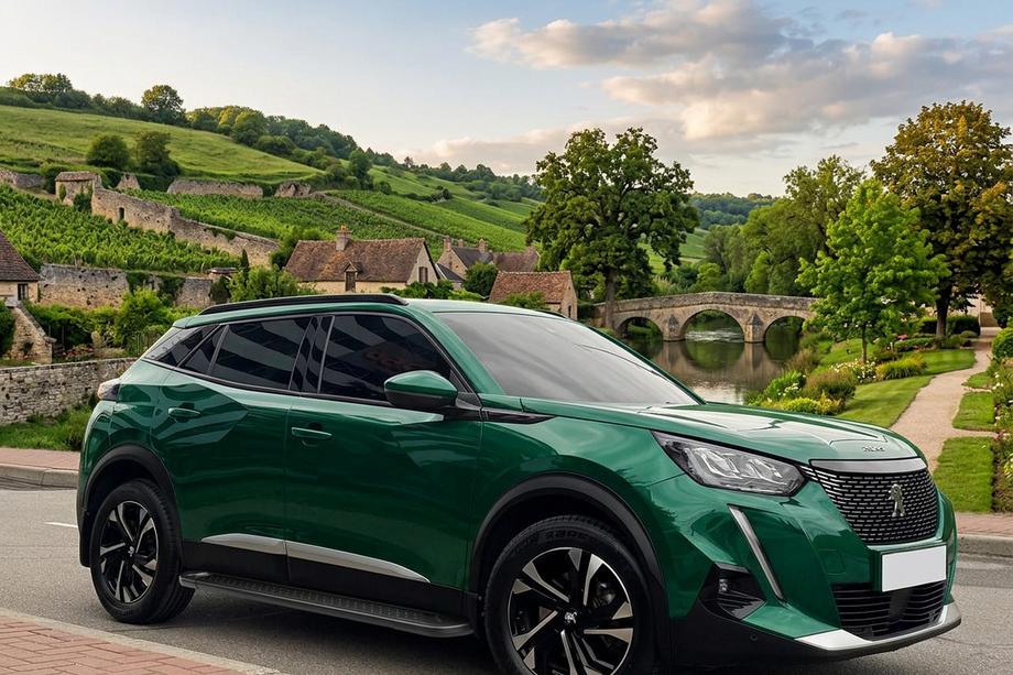 Peugeot 3008 2016-2023 Praguri Laterale Allmond Black (2 buc, Aluminiu) Image
