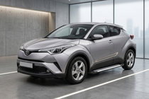 Toyota C-HR 2016-2023 Praguri Laterale Line (2 buc, Aluminiu) foto 1