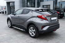 Toyota C-HR 2016-2023 Praguri Laterale Sunrise (2 buc, aluminiu) foto 1