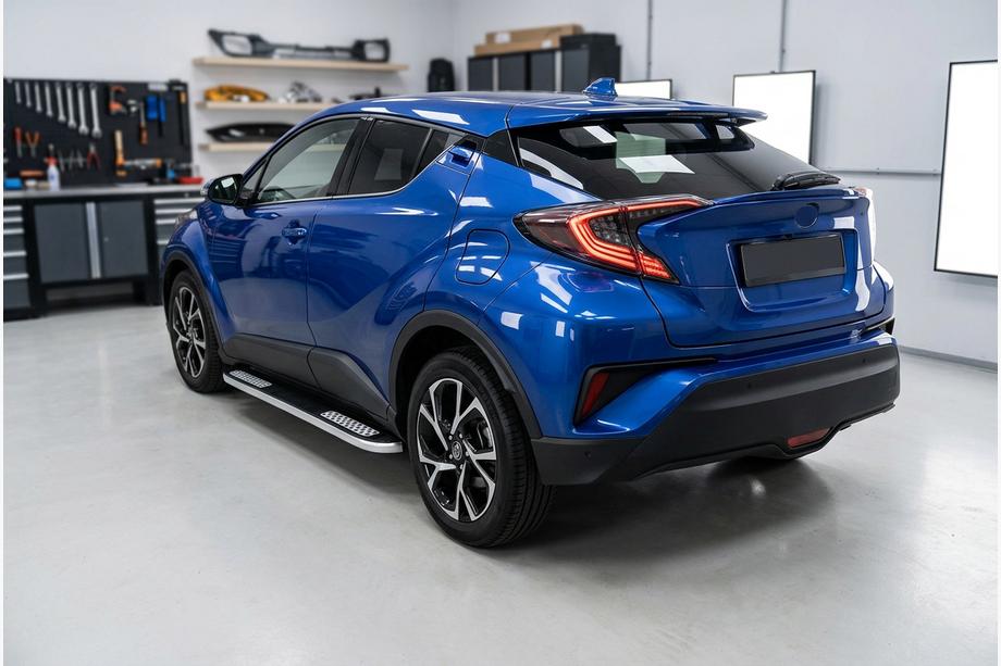 Toyota C-HR 2016-2023 Praguri Laterale Tayga V2 (2 buc, aluminiu) Image