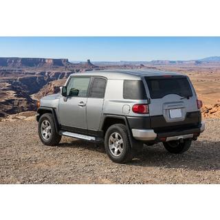 Praguri Laterale Allmond Grey (2 buc, Aluminiu) Toyota FJ Cruiser 2006-2022 foto 1