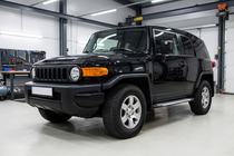 Toyota FJ Cruiser 2006-2022 Praguri Laterale Line (2 buc, Aluminiu) foto 1