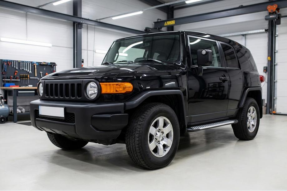 Toyota FJ Cruiser 2006-2022 Praguri Laterale Line (2 buc, Aluminiu) Image