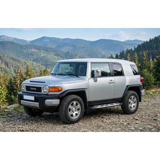Praguri Laterale Sunrise (2 buc, aluminiu) Toyota FJ Cruiser 2006-2022 foto 1