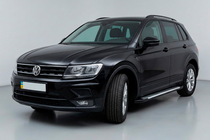 Volkswagen Tiguan 2016-2023 Praguri Laterale Line (2 buc, Aluminiu) foto 1